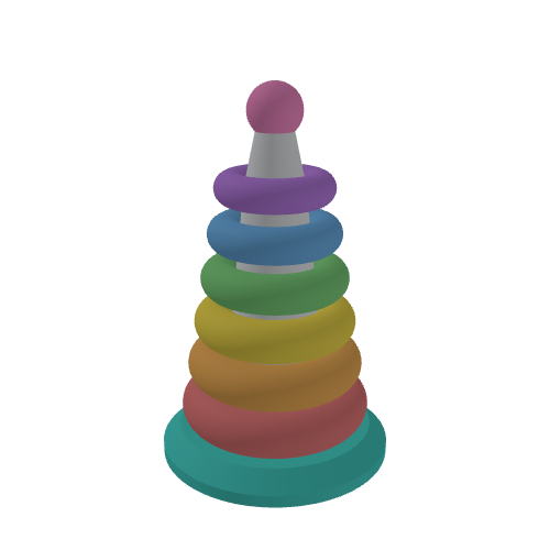 Rainbow Ring Stacker