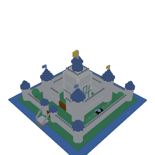 Voxel Castle